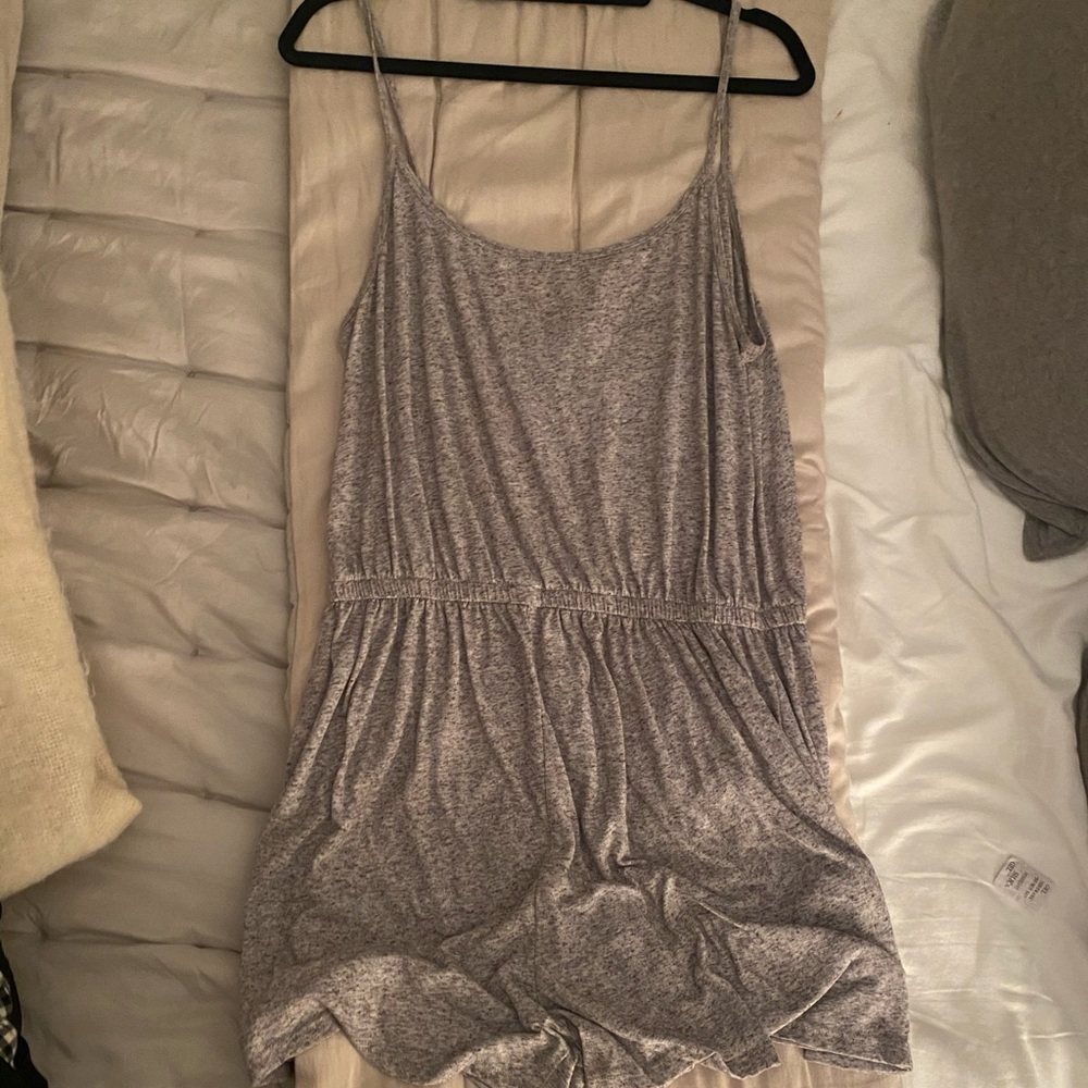 Gray Romper